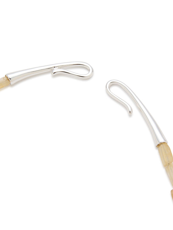 ストーンビーズネックレス