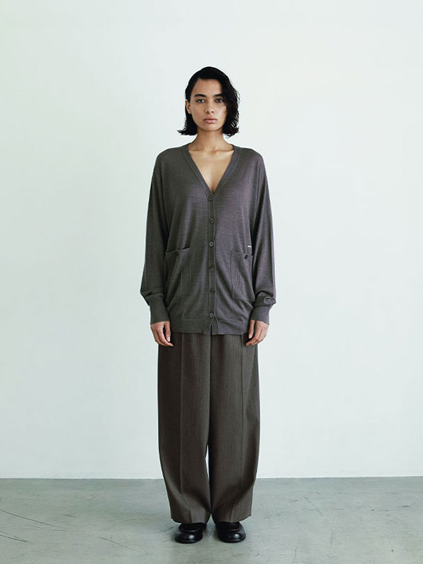 SANTEシルクカシミヤＶネックカーディガン