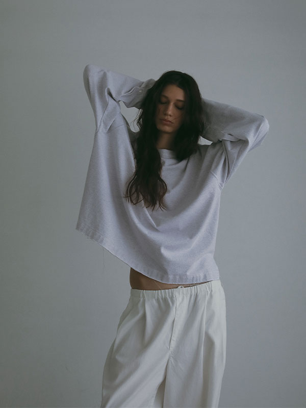 カットオフカフスロンTee