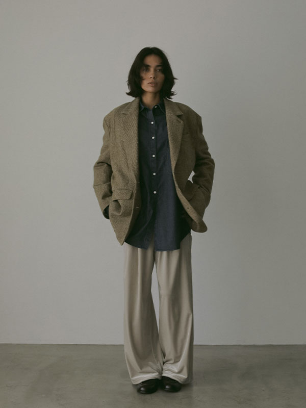 リラクシーベロアパンツ(S BROWN): ボトムス │ ETRE TOKYO