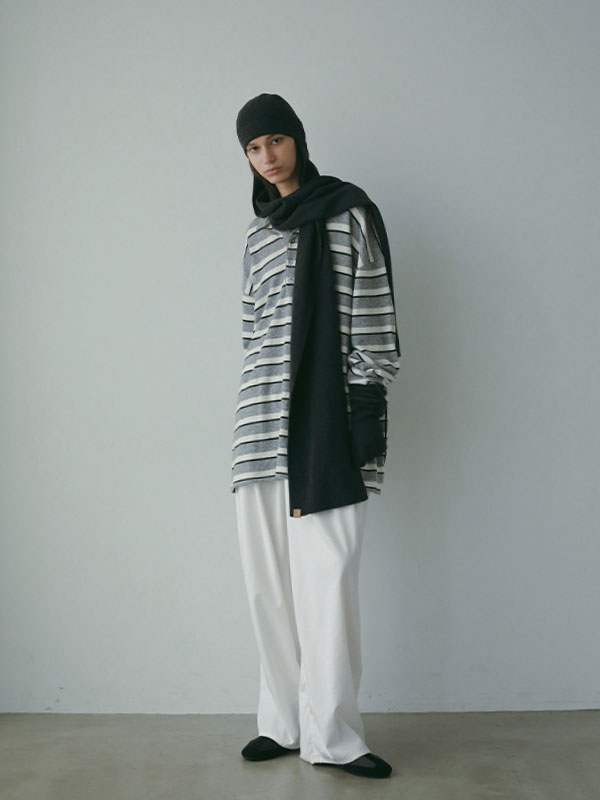 テンセルデニムリラクシーパンツ