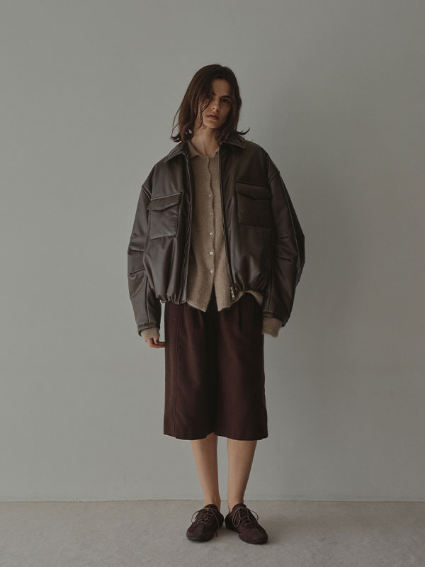 モヘヤニットシャツ(F BEIGE): トップス │ ETRE TOKYO official