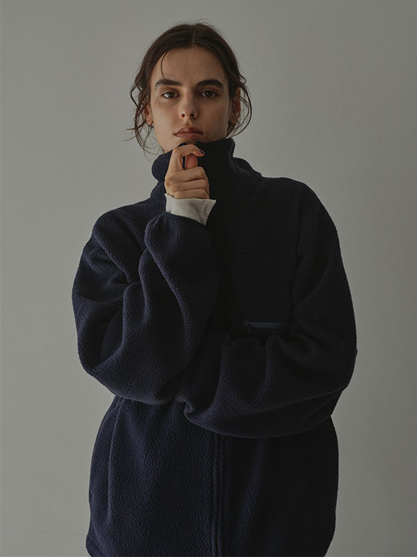 リサイクルボアフリースブルゾン