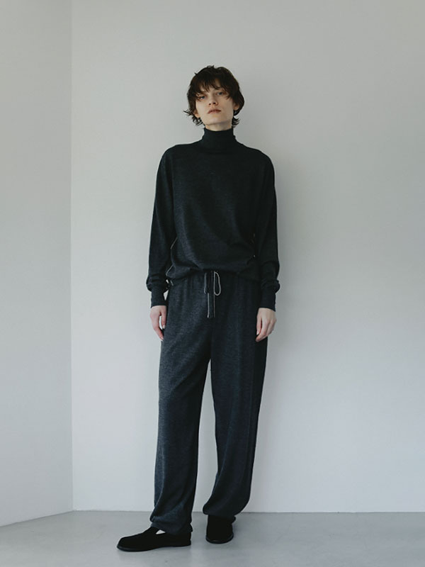 SANTEウールカシミヤニットパンツ