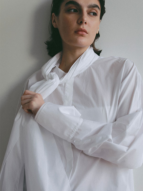 SANTEボウタイリボンシャツ