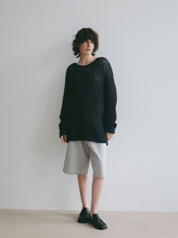 ソフトレザースクエアローファー