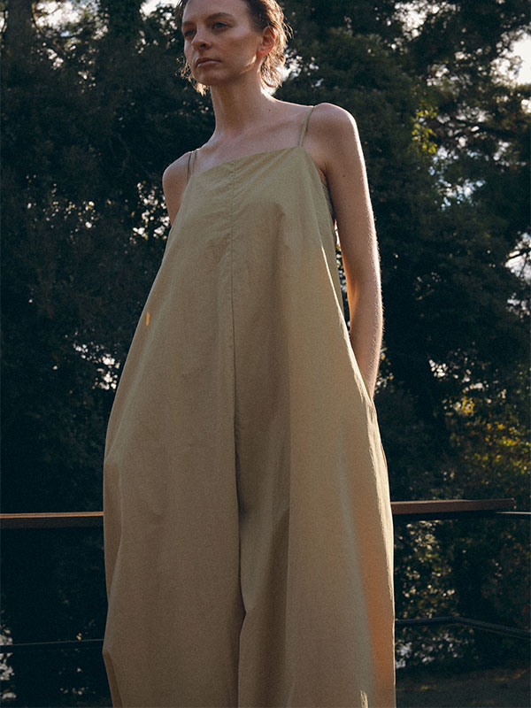 ヘムギャザーオールインワン