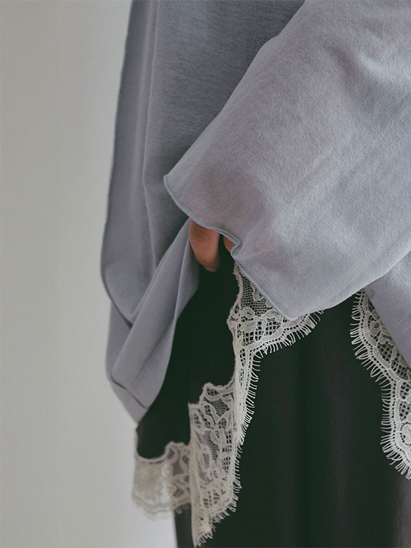 2Wayヘムレースキュプラタンクトップ