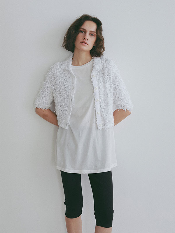 エアリーコットンオーバーサイズTee