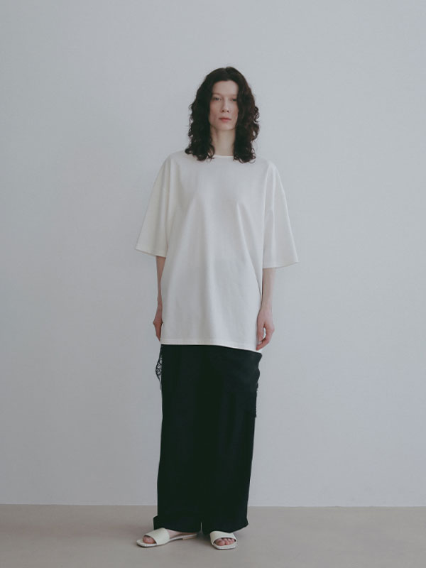 キュプラジャージオーバーサイズTee