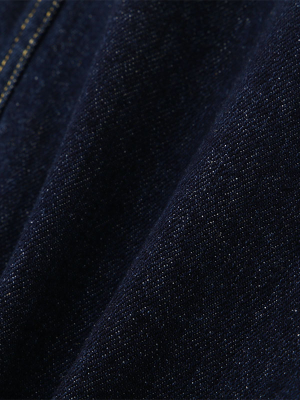 EDWIN×ETRE TOKYOスリーブレスデニムミニワンピース(S BLACK
