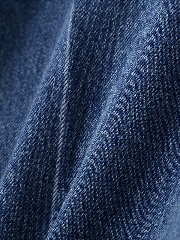 ウエストコードセンタークリースデニム