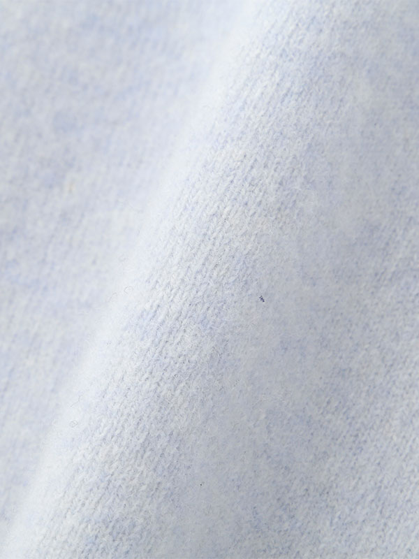 ハーフジップハイゲージニットプルオーバー