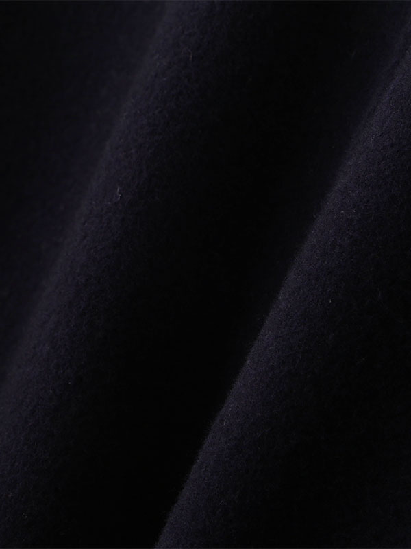 メルトンスタンドネックリバーブルゾン