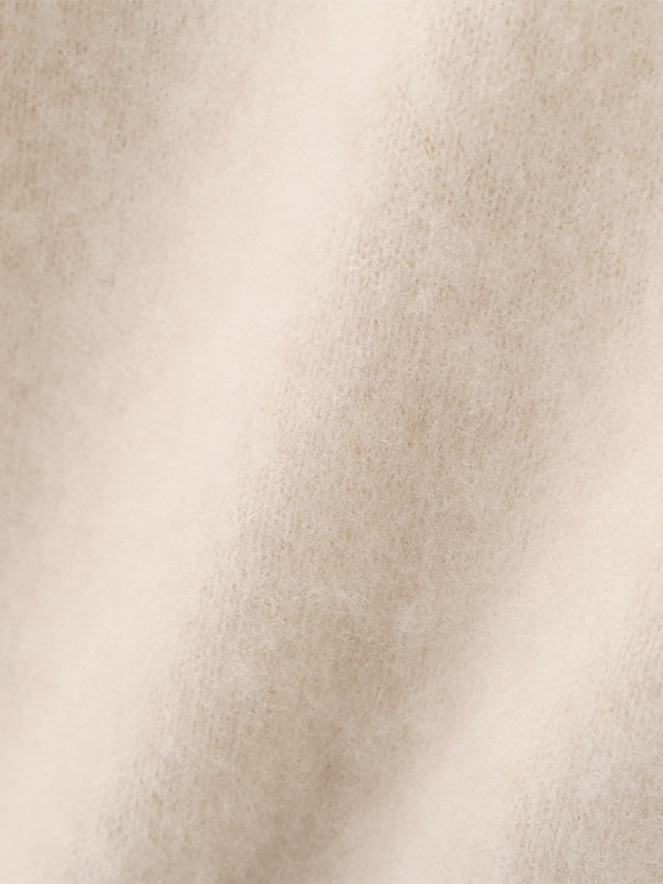 SANTEカシミヤヘアリーニットカーディガン