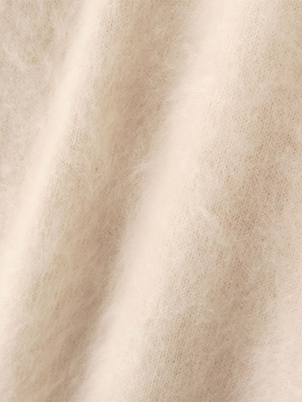 SANTEカシミヤヘアリーニットプルオーバー