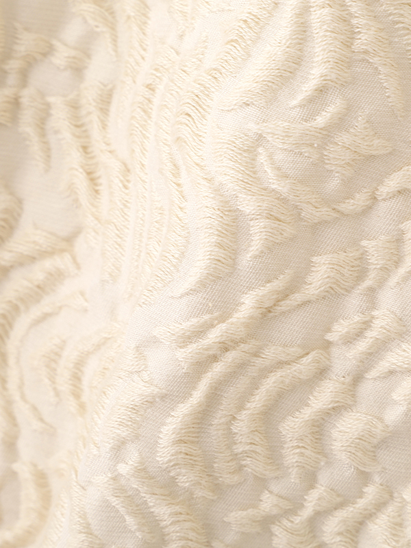 ジャガードノーカラージャケット