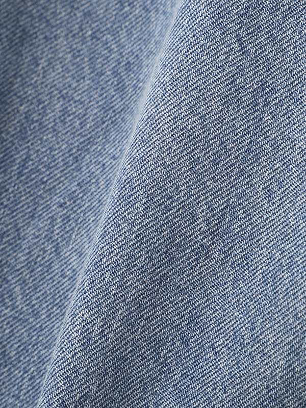 デニムタックワイドパンツ