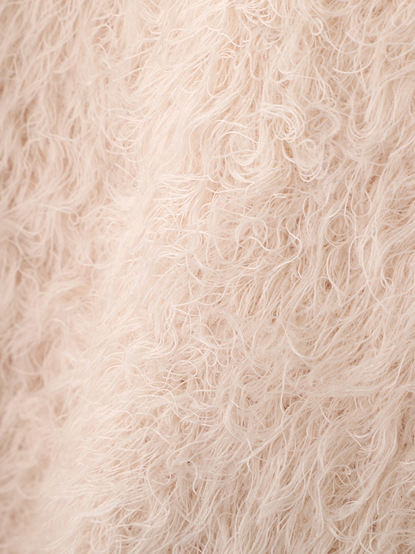 フェザーヤーンニットカーディガン