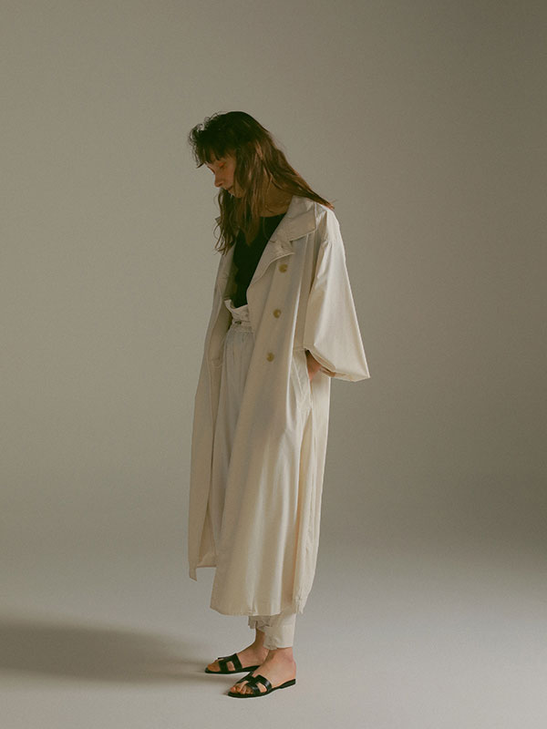 ETRE TOKYO×Speedo Conscious Sleeve Long Coat(S WHITE): アウター ...