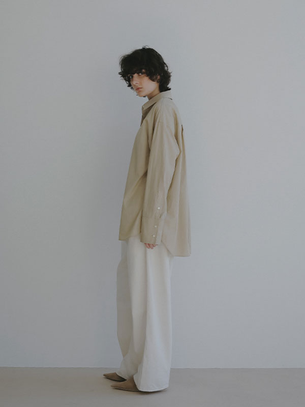 DEPENDREブロードシャツ