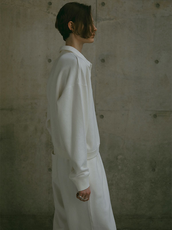 コンフィーポロスウェットプルオーバー(F OFF WHITE): トップス 
