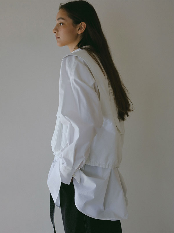 フィッシングベストセットシャツ(F WHITE): トップス │ ETRE TOKYO 