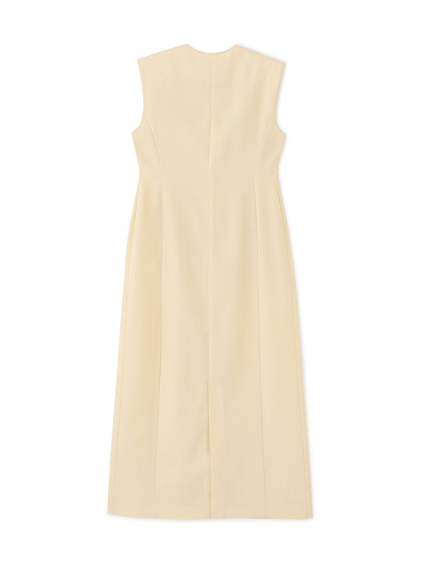 SANTEハイカウントロングジレドレス(S IVORY): ワンピース