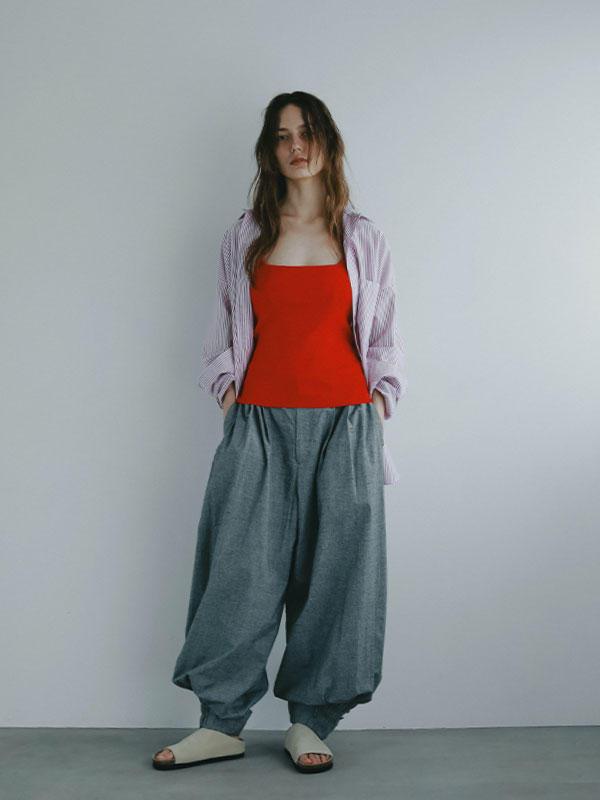 バンドゥセットニットキャミソール