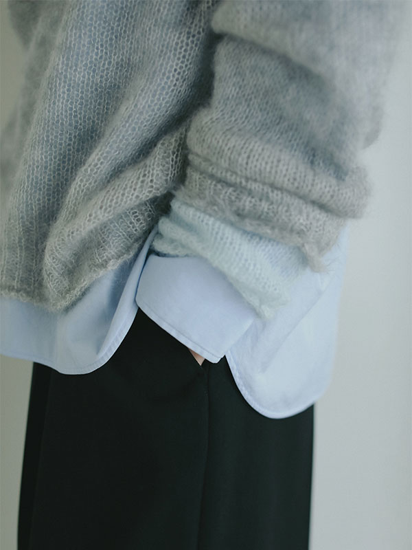 スーパーキッドモヘヤニットプルオーバー