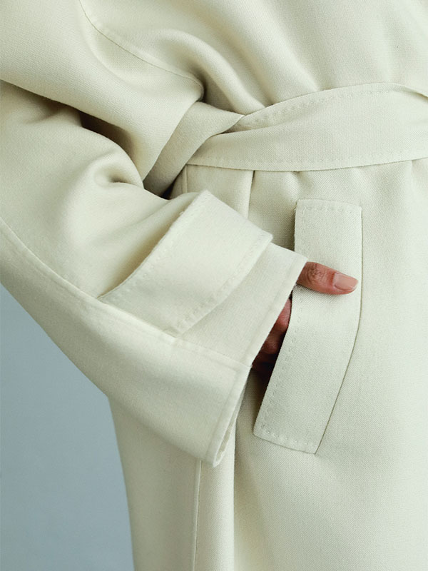 SANTEウーステッドクロークリバーコート(S BEIGE): アウター │ ETRE