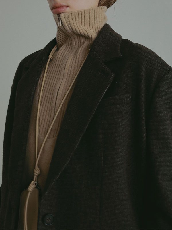 ⭐︎新品タグ付き⭐︎エトレトウキョウ チェックツィードテーラージャケット チェックツィードテーラージャケット(S BEIGE): アウター