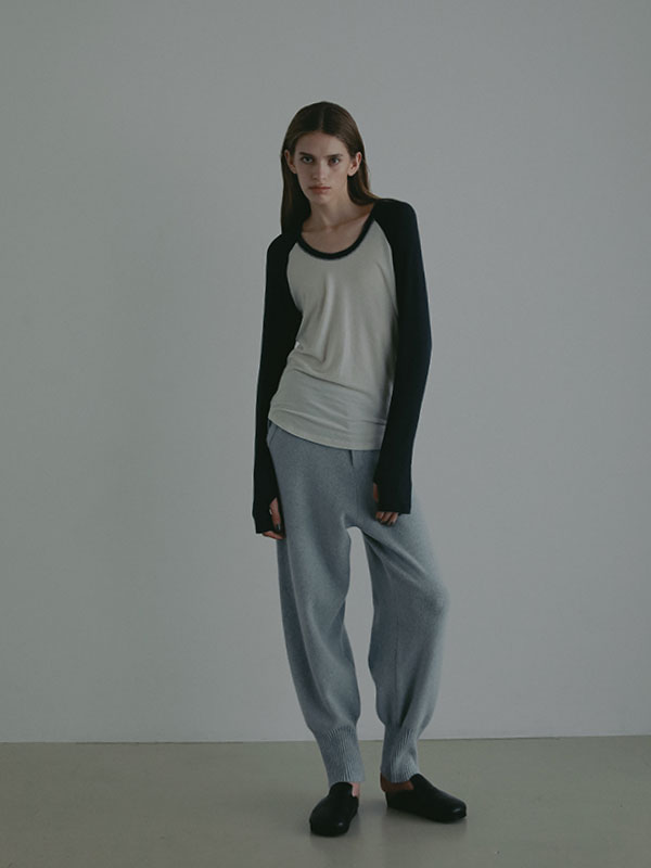 新品 ETRE TOKYO ソフトフライスラグランロンTee ソフトフライスラグランロンTee(F NAVY): トップス │ ETRE