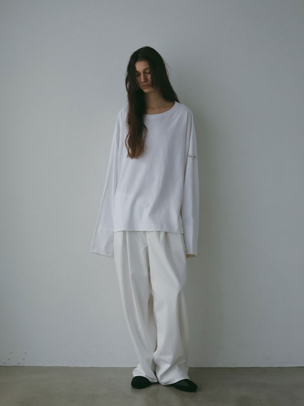 テンセルデニムリラクシーパンツ