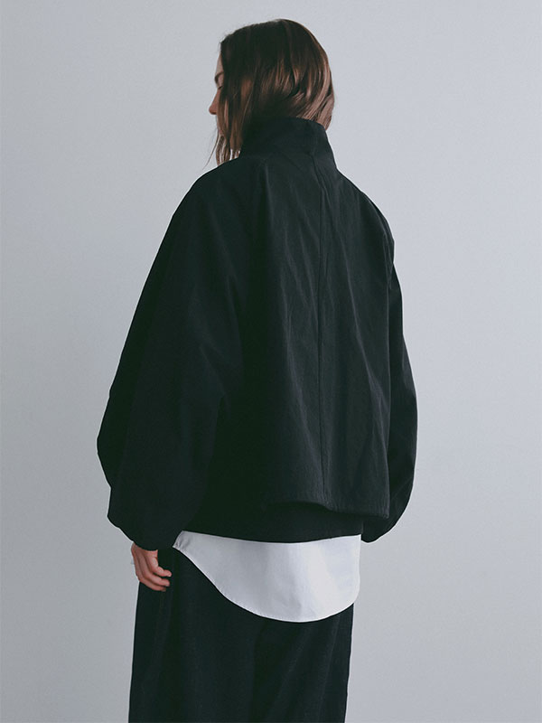 スカーフライトシャツブルゾン