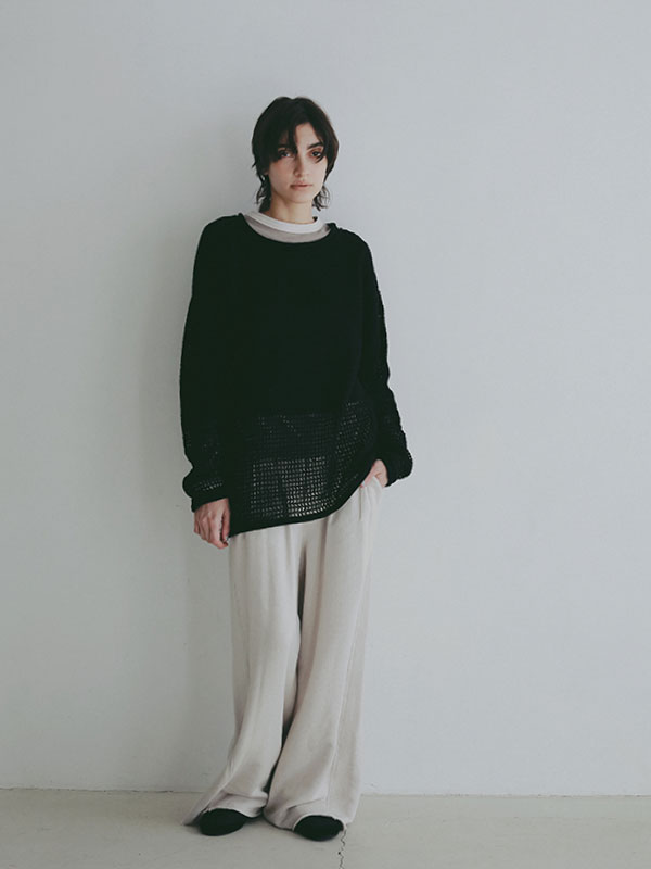 エアリースウェットパンツ(S LIGHT GREY): ボトムス │ ETRE TOKYO