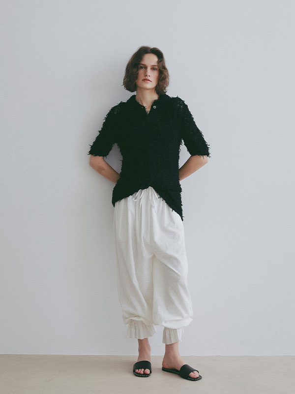 ミックスヤーンニットタンクトップ(F WHITE): トップス │ ETRE TOKYO