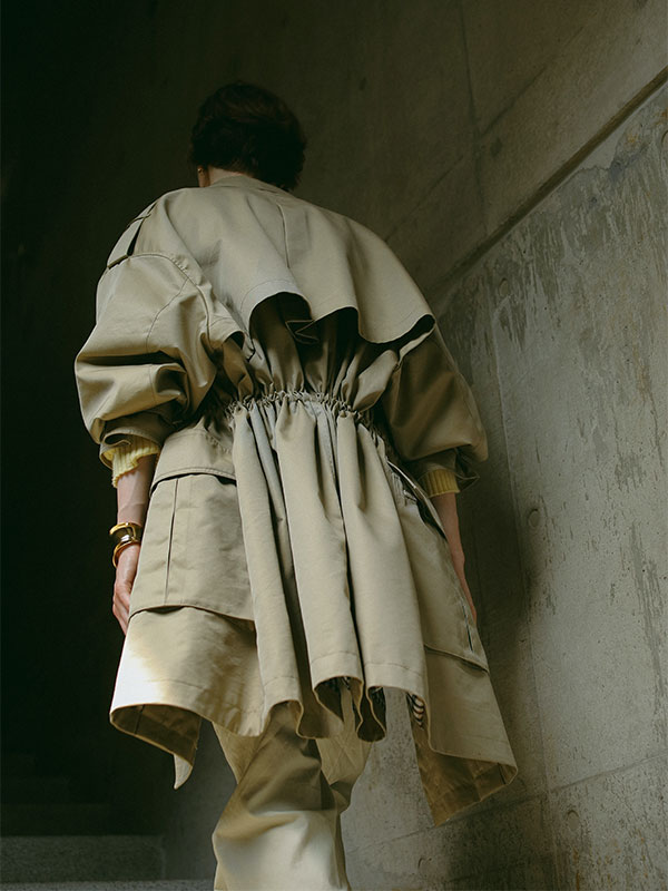 Aquascutum×ETRE TOKYOステンカラーコート(S BEIGE): アウター