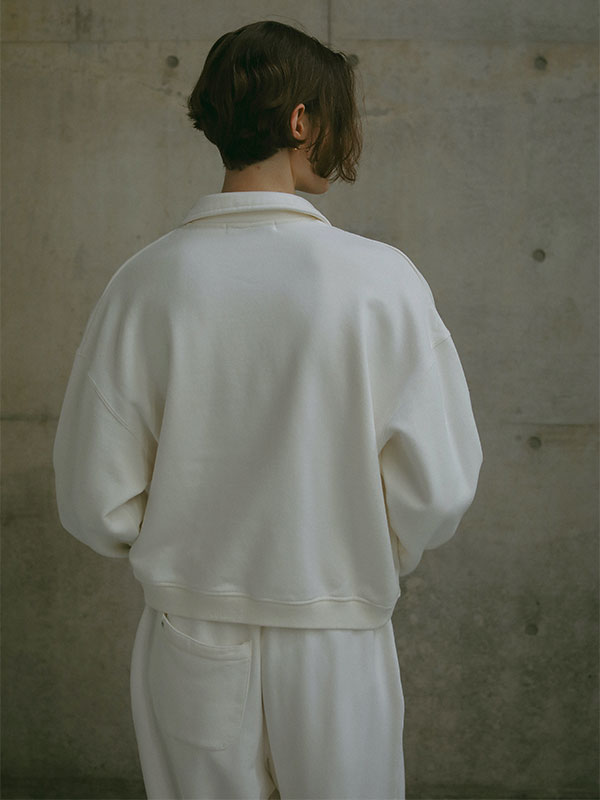 コンフィーポロスウェットプルオーバー(F OFF WHITE): トップス 