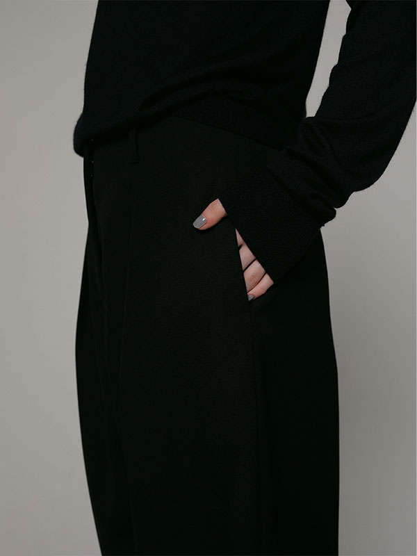 SANTEシルクカシミヤVネックニットプルオーバー