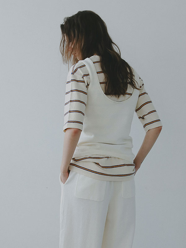 リリヤーンニットタンクトップ(F OFF WHITE): トップス │ ETRE