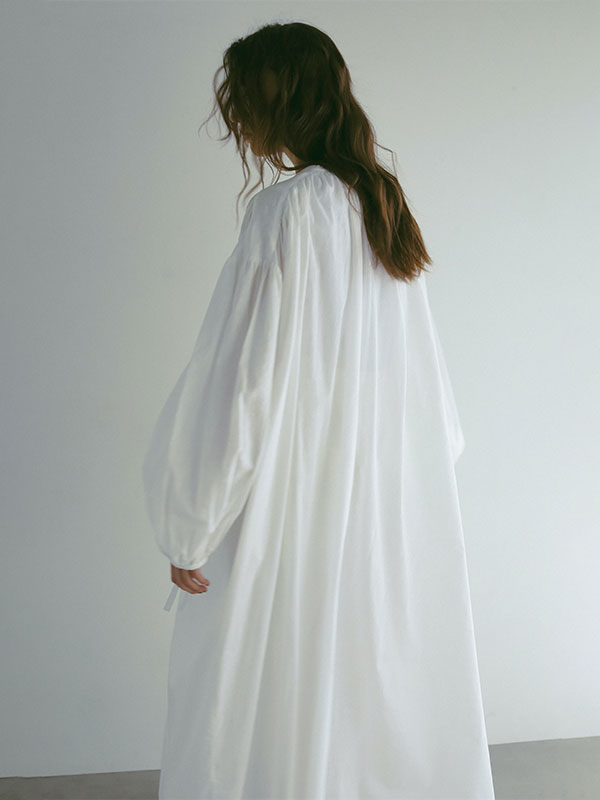 ガーゼ2wayボリュームワンピース