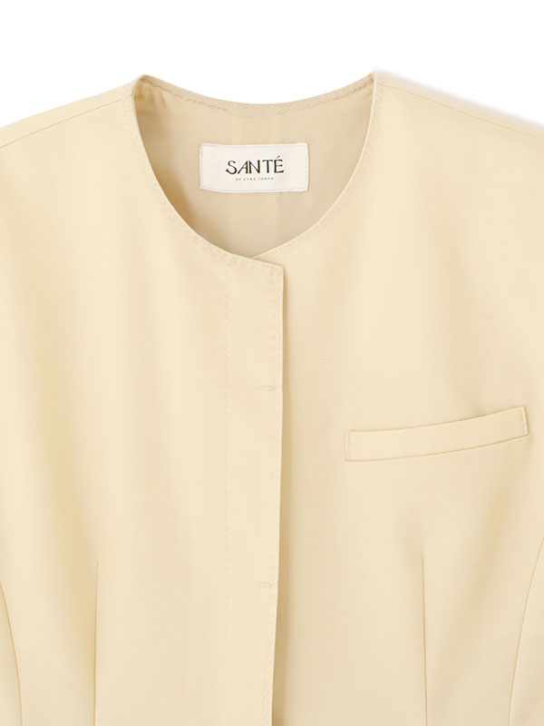 SANTEハイカウントロングジレドレス