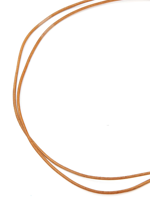 レザーコードネックレス