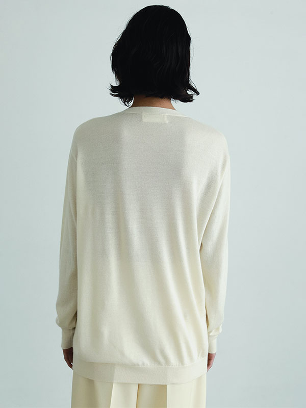 SANTEシルクカシミヤＶネックカーディガン