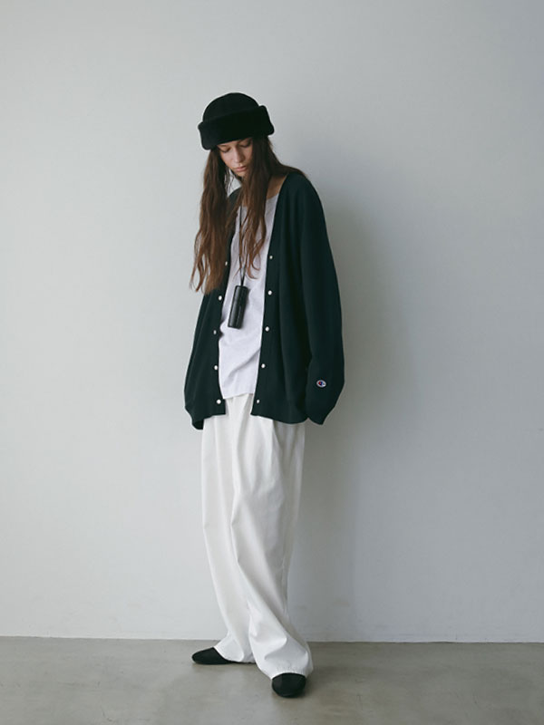 Champion REVERSE WEAVE V/N スウェットカーデ