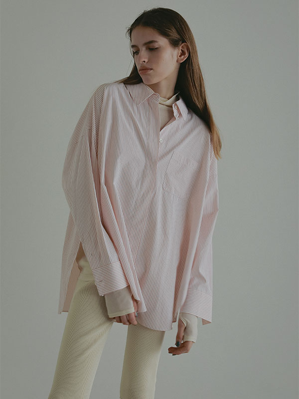 バーサタイルハイネックシアーロンTee