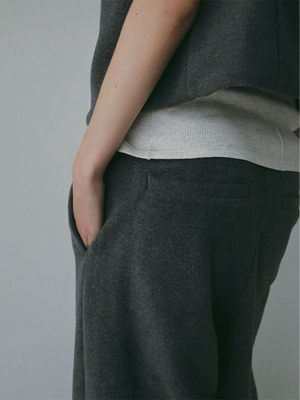 ETRE TOKYO 25AW リラクシーフリースパンツ ライトグレー M ETRE TOKYO 25AW リラクシーフリースパンツ ライトグレー M - メルカリ