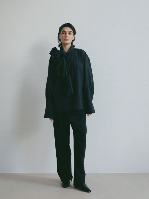 SANTEボウタイリボンシャツ