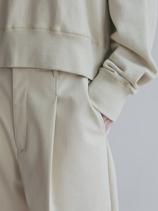 ボンディングタックパンツ